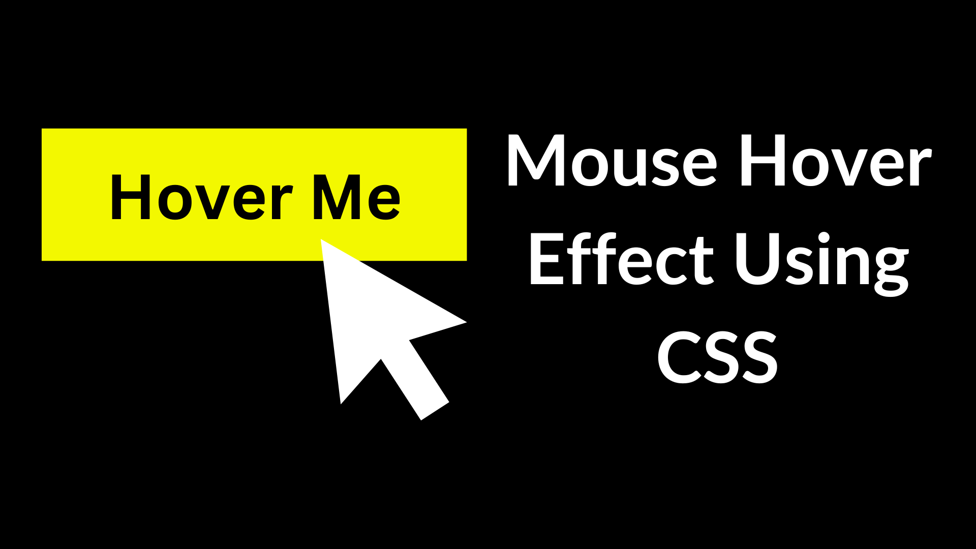mouse hover effect